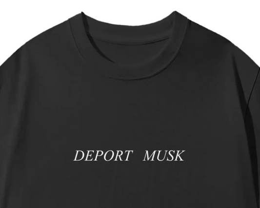 Deport Musk t shirt - chic black