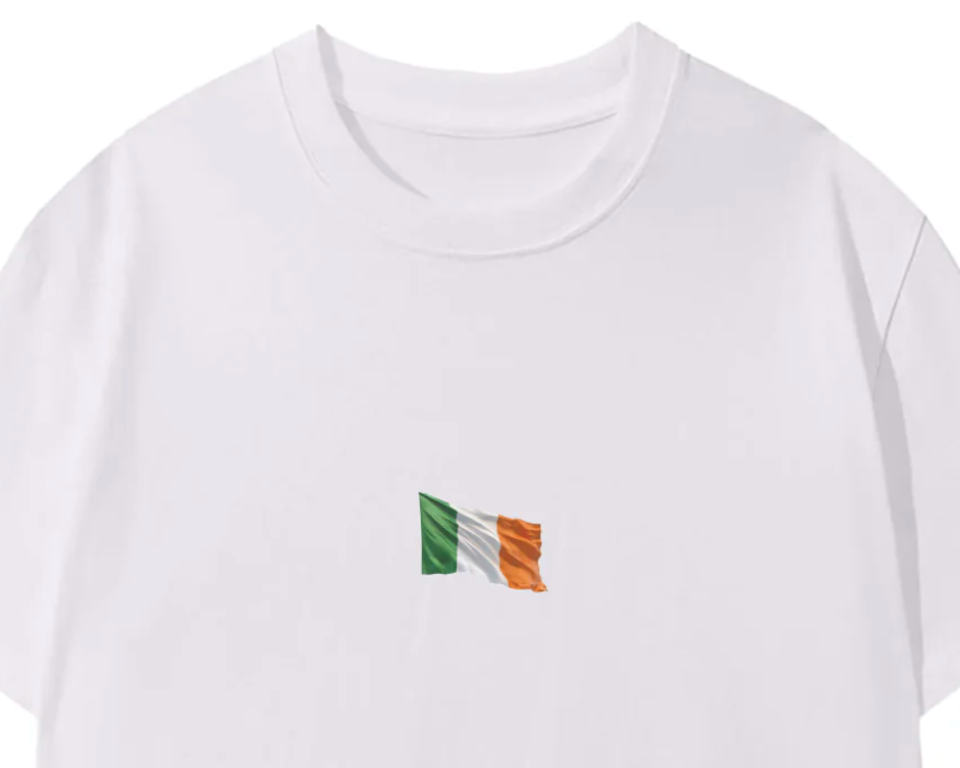 The tricolor T shirt - classic white